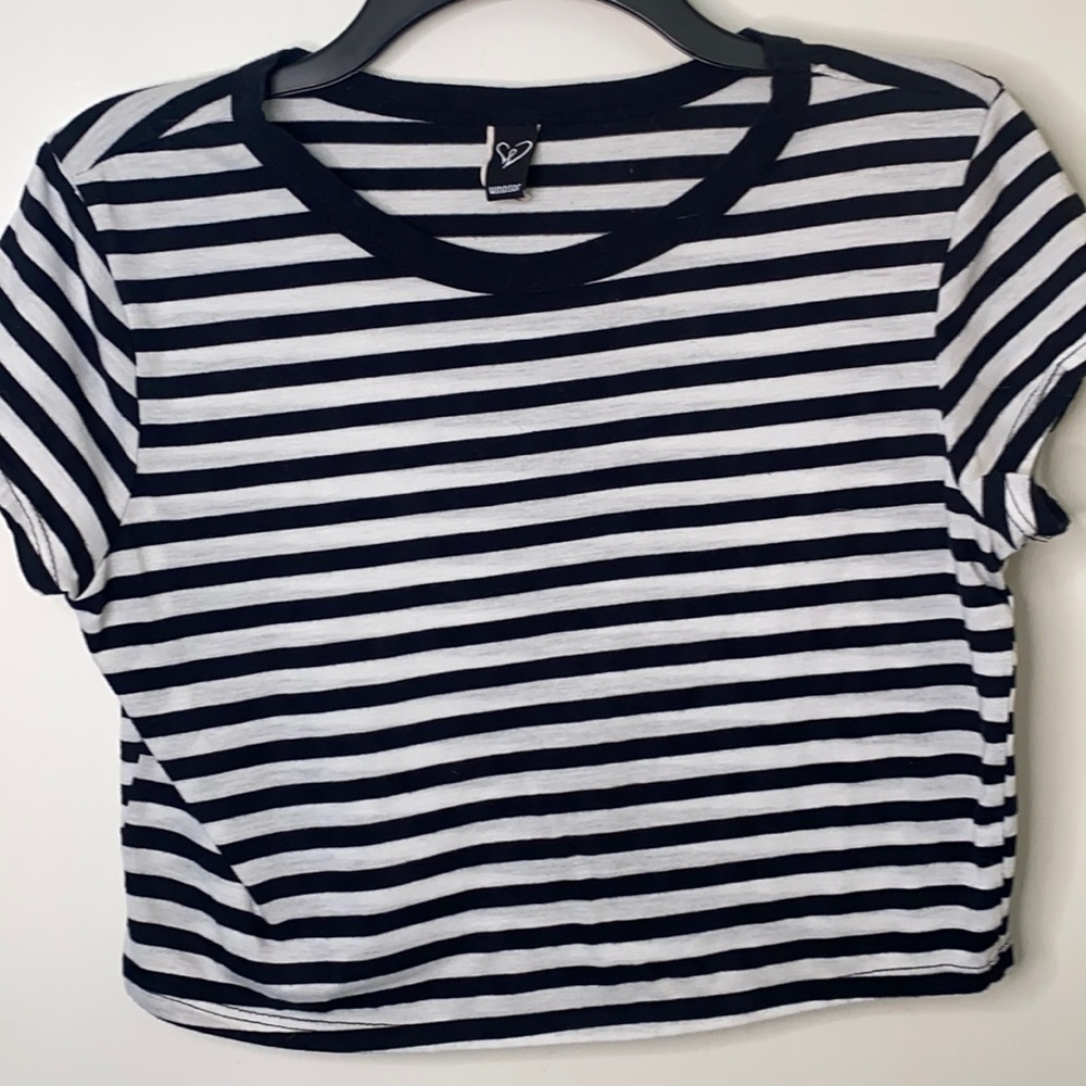 Windsor Striped Crop